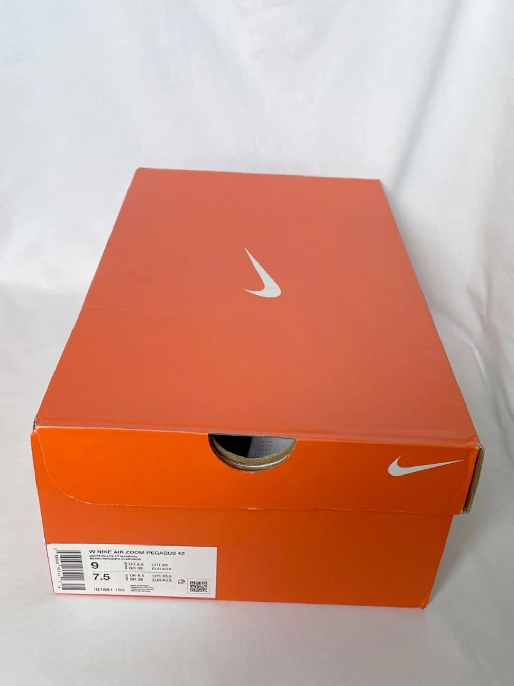 Nike Pegasus 42 White Magenta Pink Running Shoes IB1881-103
